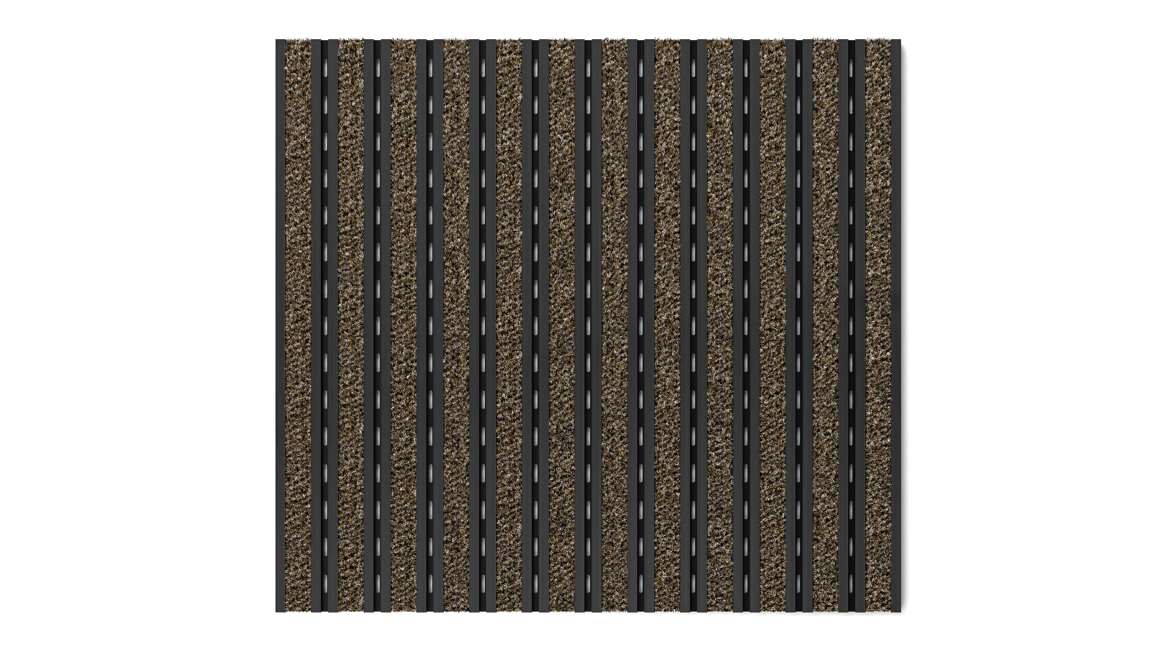 Black Anodized Open Low Profile - Brown Alba